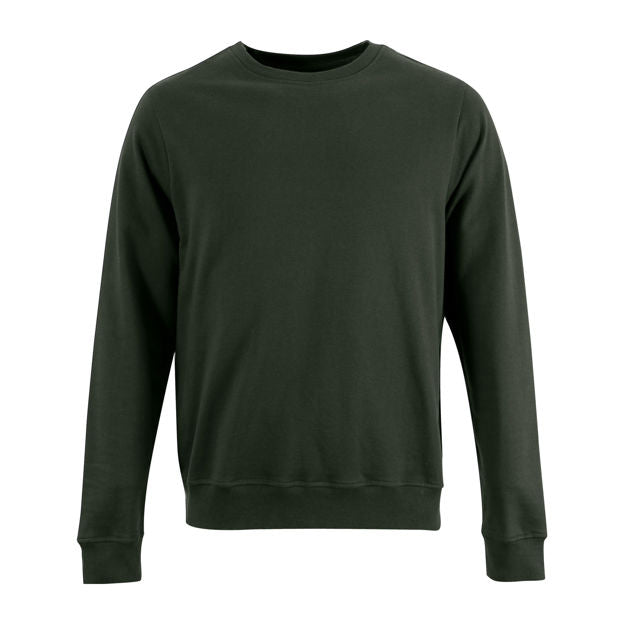 280g - Unisex 100% Cotton Sweater - Olive Green