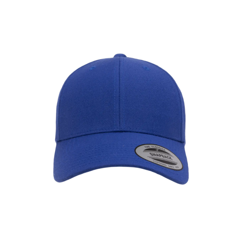 6389X-RB - X-Cap Royal Blue Retro Cotton Blend Snapback Adjustable Fit