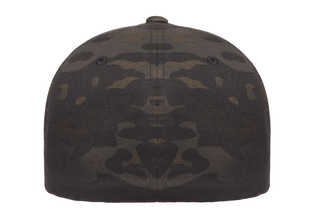6277MC-BLK Baseball Multicam Black Cap Fitted