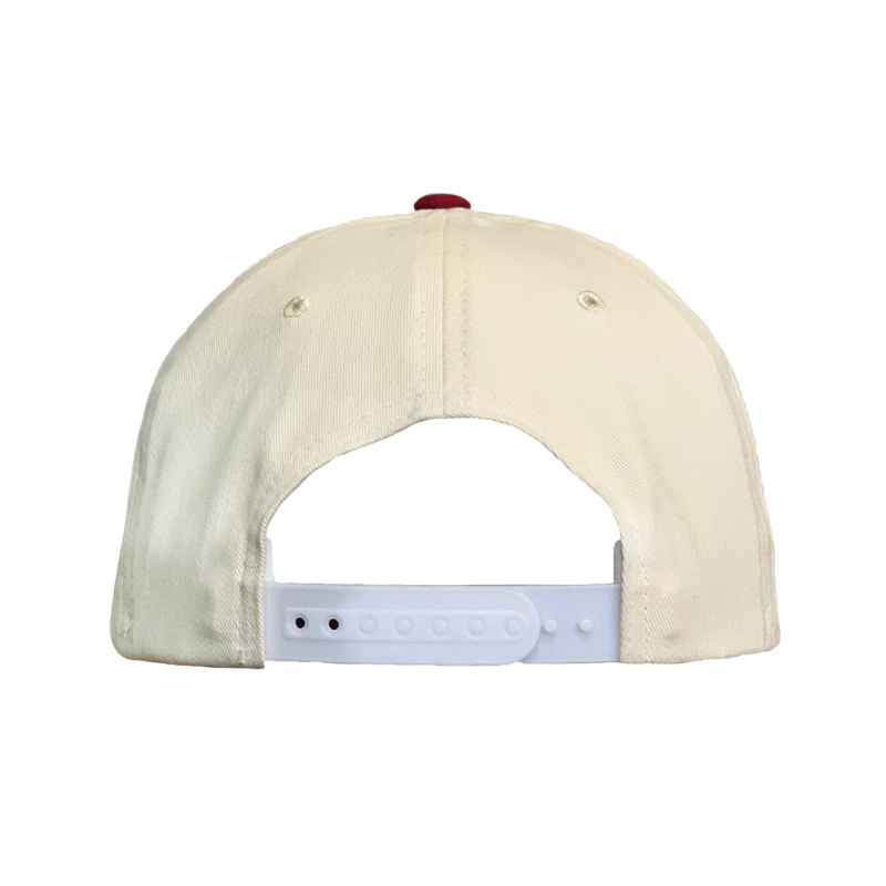 5300-SND/D.RED 5 Panel - Sand & Depp Red Adjustable Fit