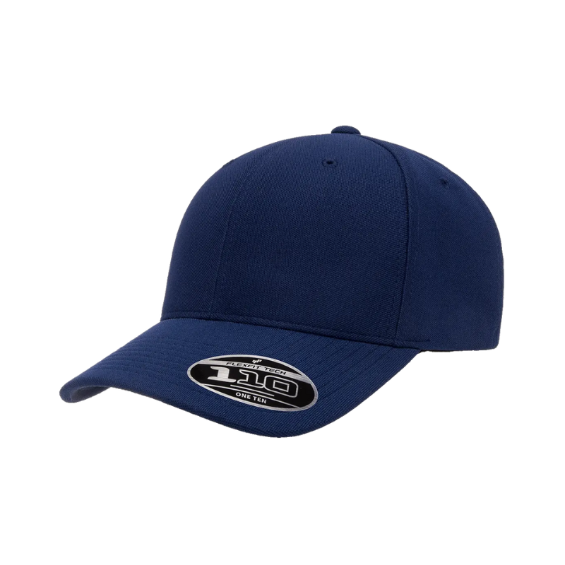 110P-NVY 110 Fit Navy Cap Cool & Dry Mini Pique Adjustable Fit