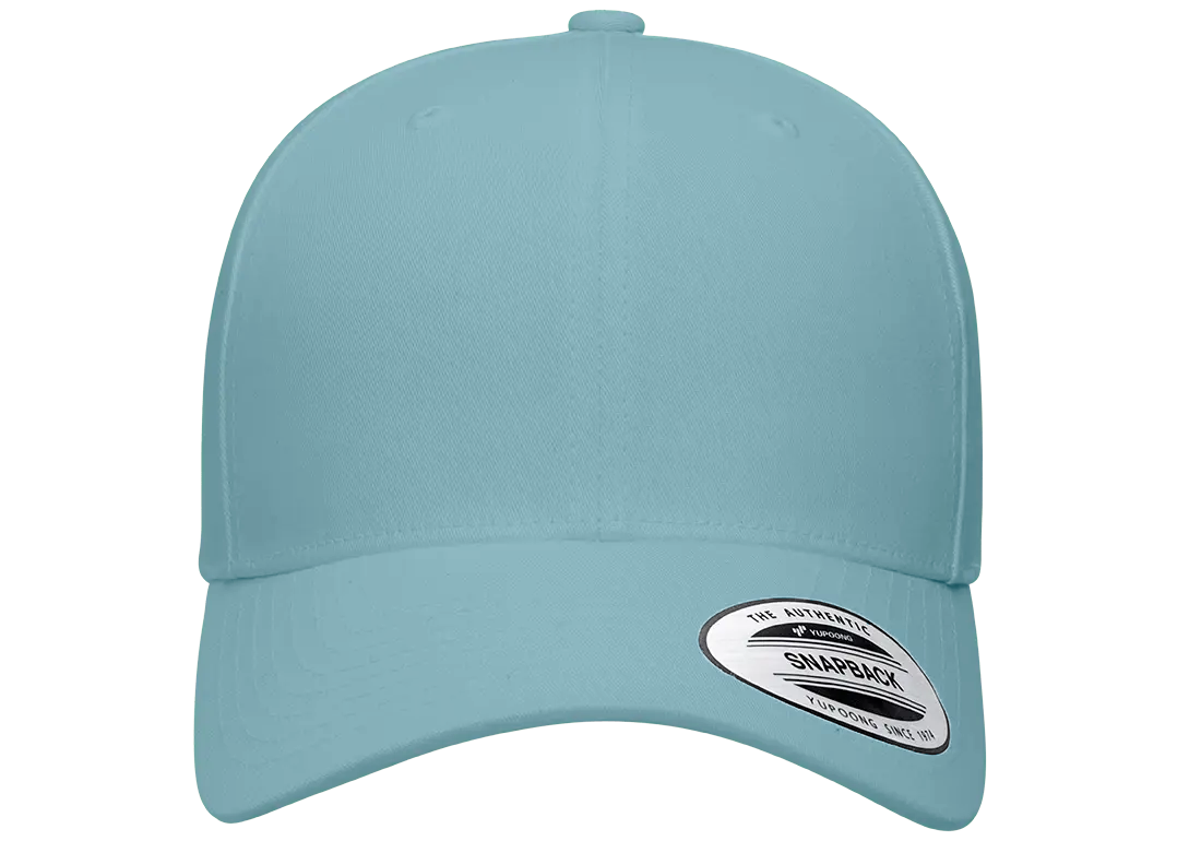 6389X-B.BLU - X-Cap Baby Blue Retro Cotton Blend Snapback Adjustable Fit
