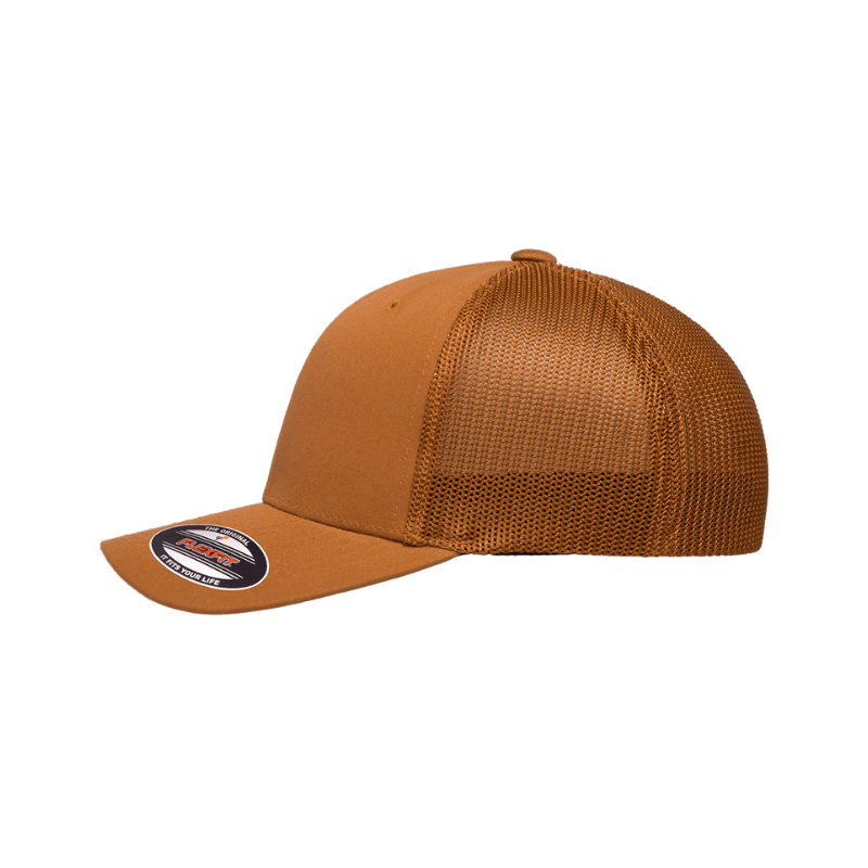 6511-ADJ-CRML 110 Fit Trucker Caramel Cap Adjustable