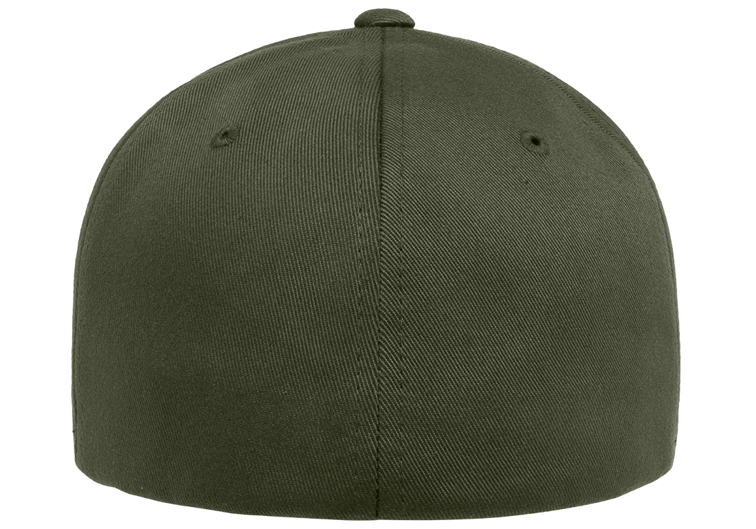 6277-OLIV Baseball Olive Cap Fitted