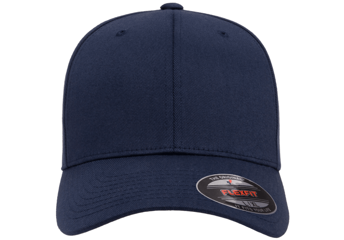 6277-NVY Baseball Navy Cap Fitted