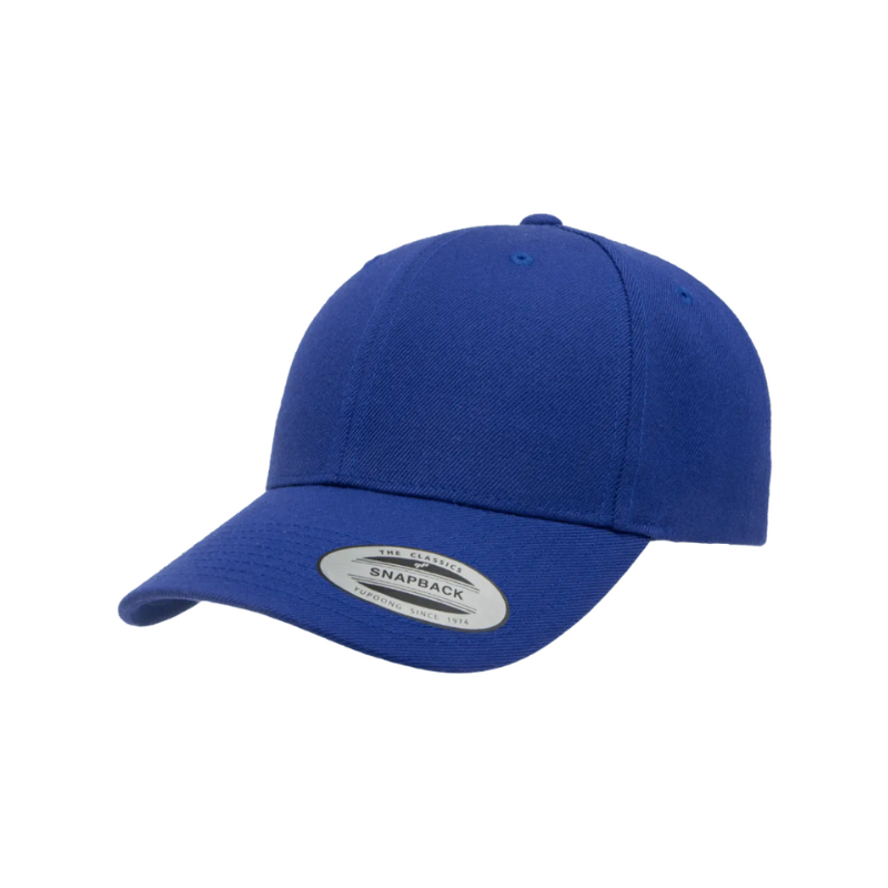 6389X-RB - X-Cap Royal Blue Retro Cotton Blend Snapback Adjustable Fit