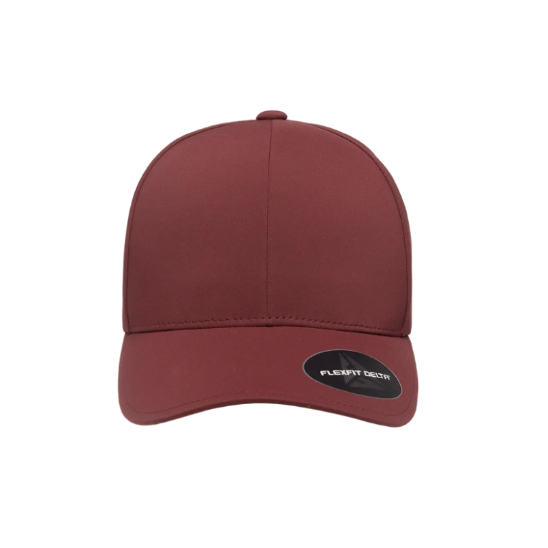 DELTA-ADJ-MRN Stylish Delta Maroon Cap Velcro Adjustable