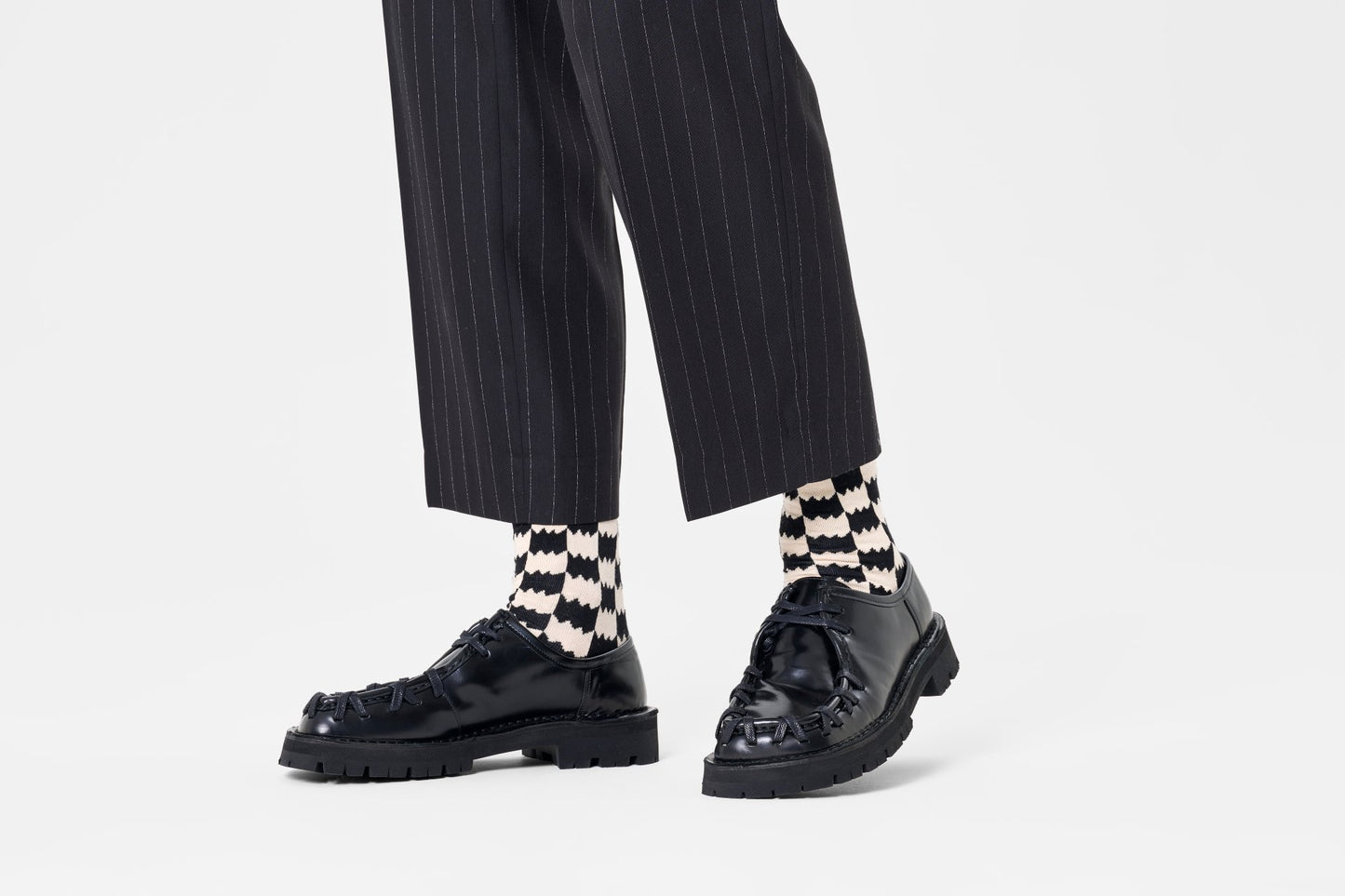 Dizzy Check Sock (41-46)