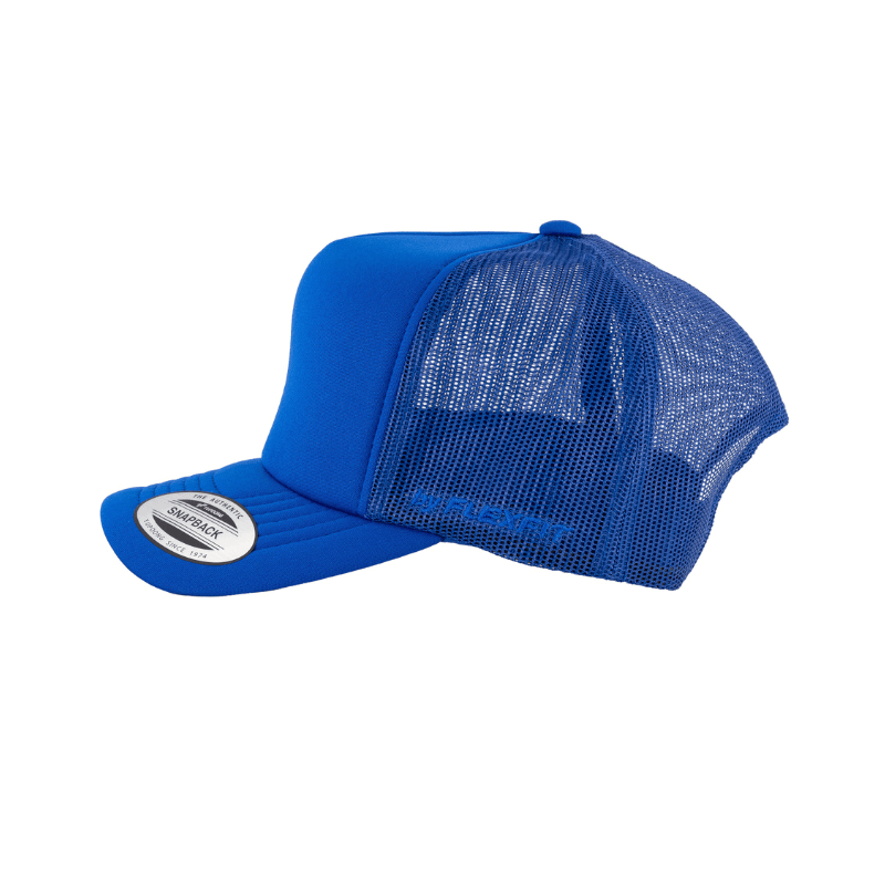 6700-RYL VZ Trucker Royal Blue Cap Adjustable Fit