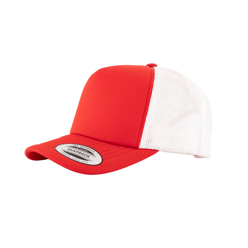 6700-RD/RD/W VZ Trucker Red / Red / White Cap