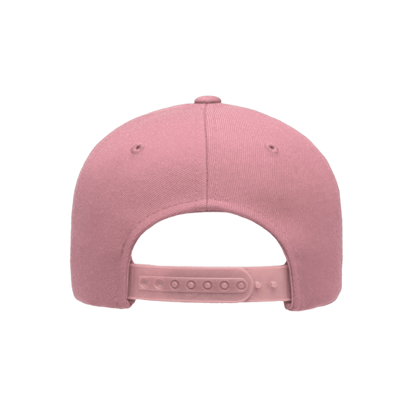 6789C-PNK Curve Peak Snapback Soft Pick Cap