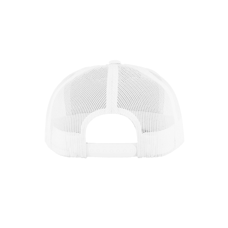 6700-WHT VZ Trucker White Cap Adjustable Fit
