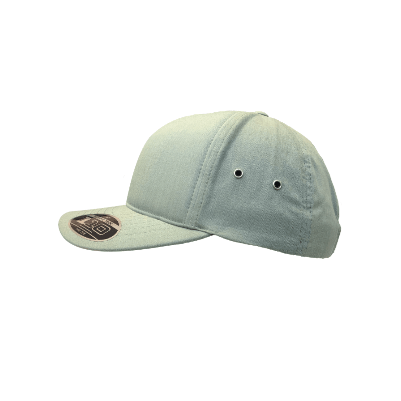 110-SAGE Sage Cap Cotton Herringbone Adjustable Fit