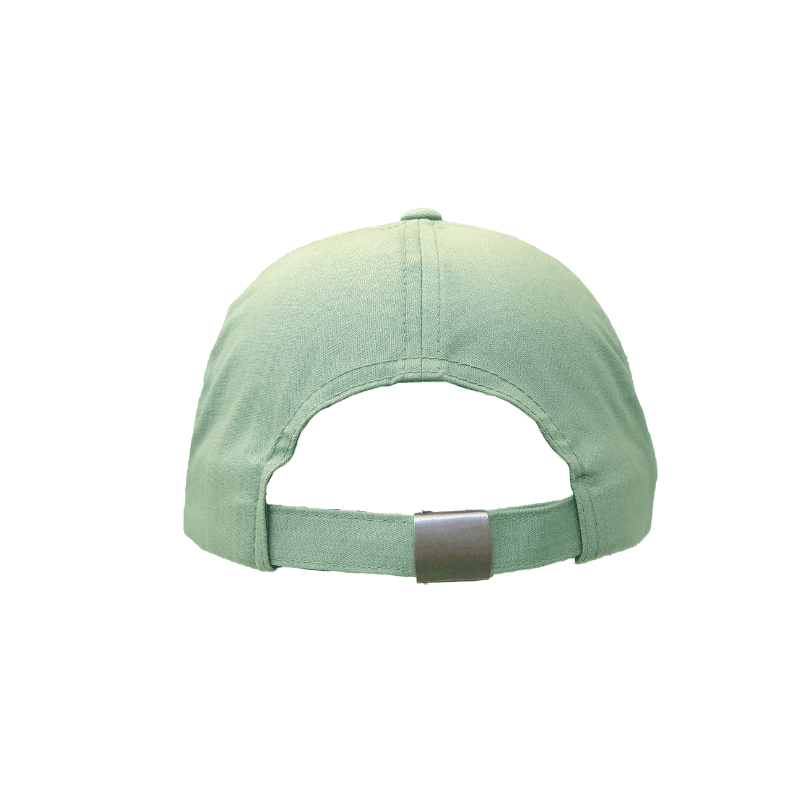 110-SAGE Sage Cap Cotton Herringbone Adjustable Fit