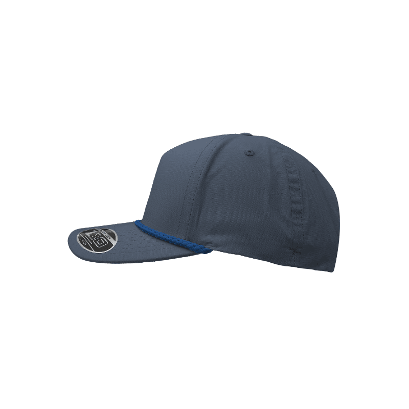 110RIP-R-PTBLU Petrol Blue Cap Ripstop Spandex with Rope Adjustable Fit