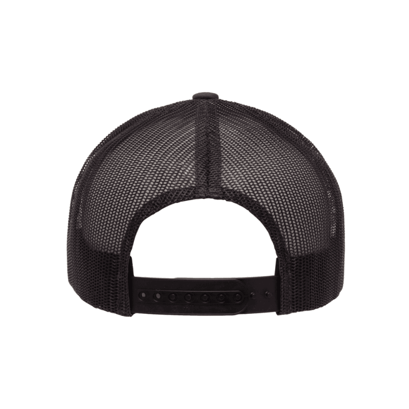 6606-CHAR Retro Trucker Charcoal Cap Adjustable Fit