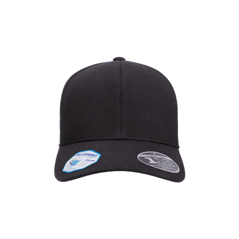 110C-BLK 110 Fit Black Cool and Dry Cap