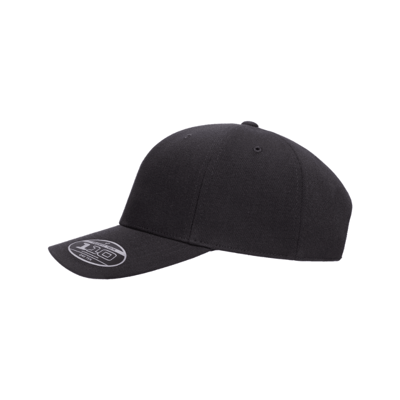 110C-BLK 110 Fit Black Cool and Dry Cap