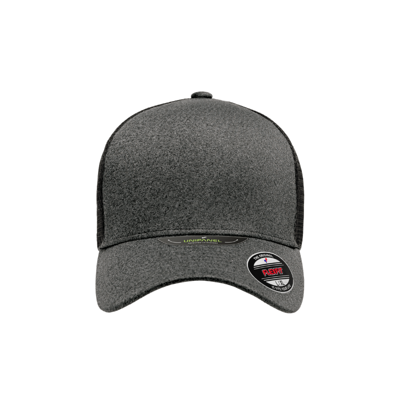 5511UP-DG Unipanel Mesh Melange Dark Grey Cap Fitted