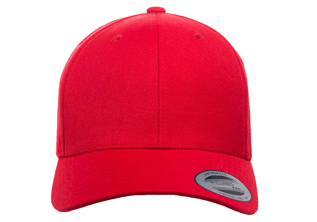 6389X-RD X-Cap Red Retro Cotton Blend Snapback Adjustable Fit