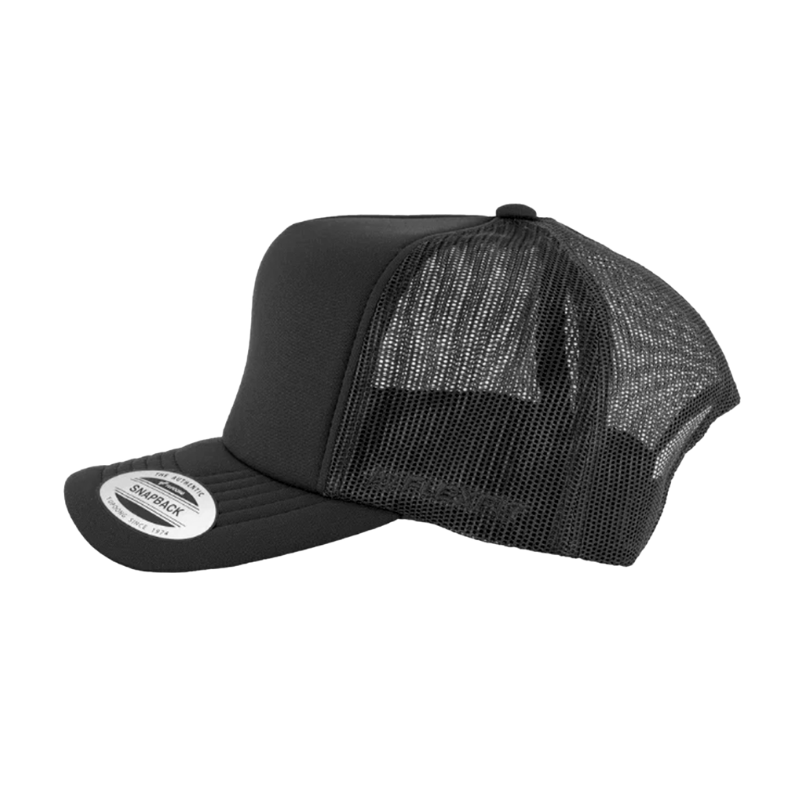 6700-BLK VZ Trucker Black Cap Adjustable Fit