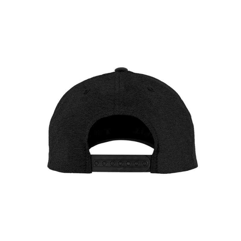 110HB-BLK - 110 Fit Black Cap Hybrid Adjustable Fit