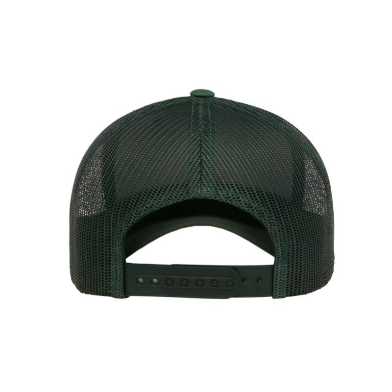 6606-EVRGRN - Retro Trucker Evergreen Cap Adjustable Fit