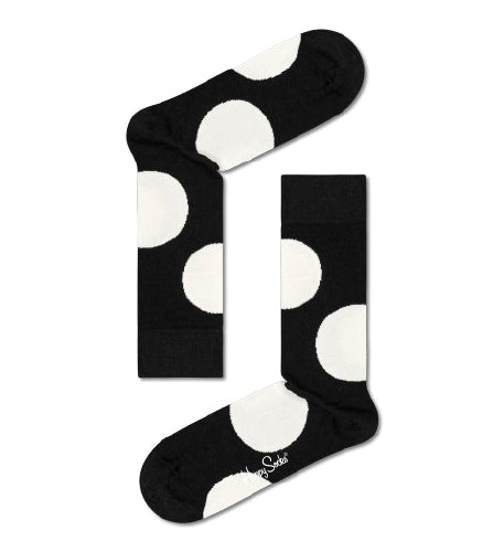 4-Pack Black & White Socks Gift Set Adult Size (41-46)