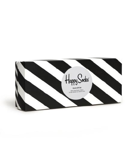 4-Pack Classic Black & White Socks Gift Set (41-46)