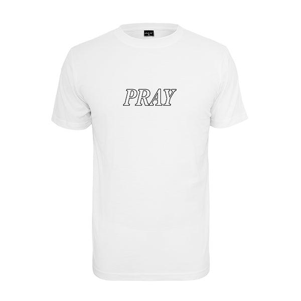 Mister Tee Praying Hands White Tee