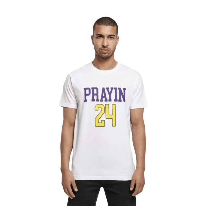 Mister Tee "Prayin 24" White Tee