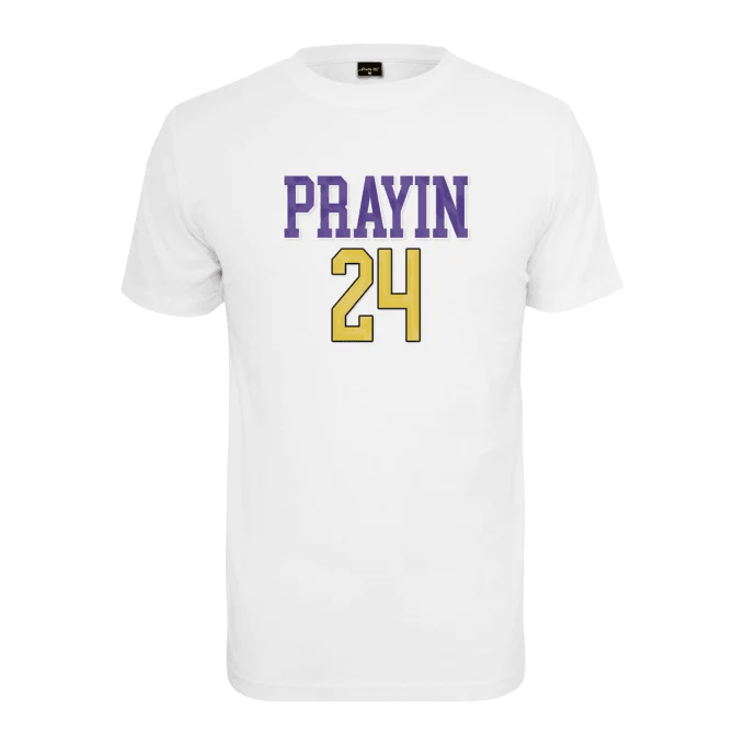 Mister Tee "Prayin 24" White Tee