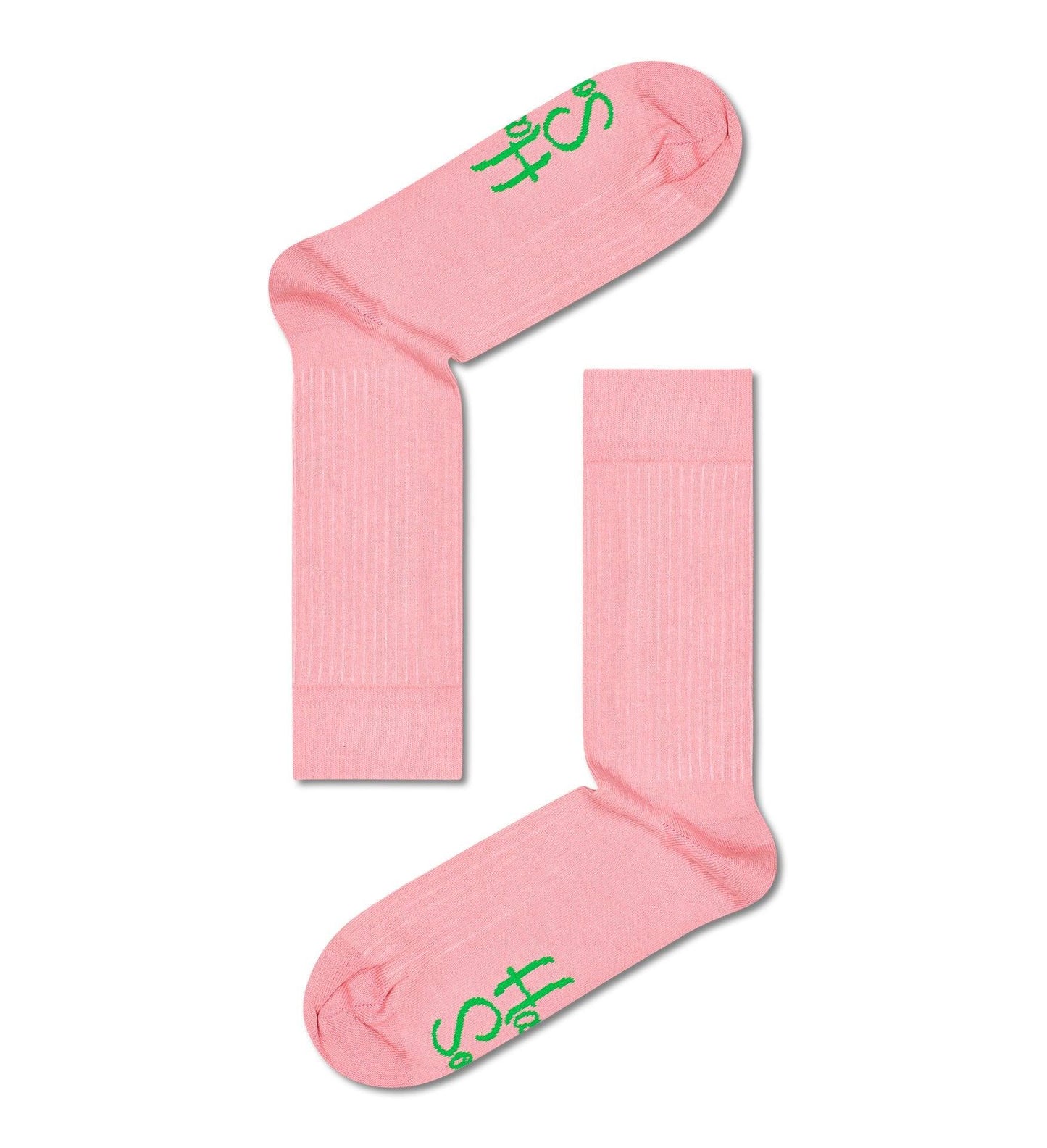 Solid Rib Sock Adult Sock Size (41-46)