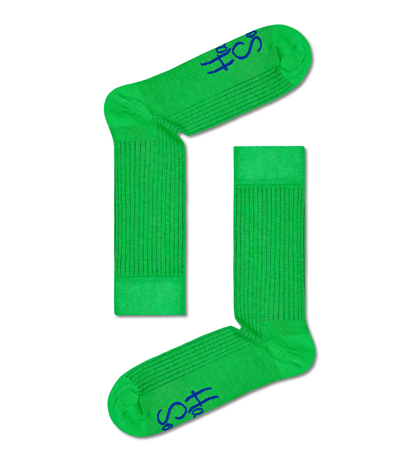 Solid Rib Sock (36-40)