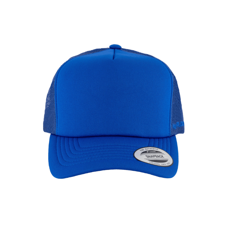 6700-RYL VZ Trucker Royal Blue Cap Adjustable Fit