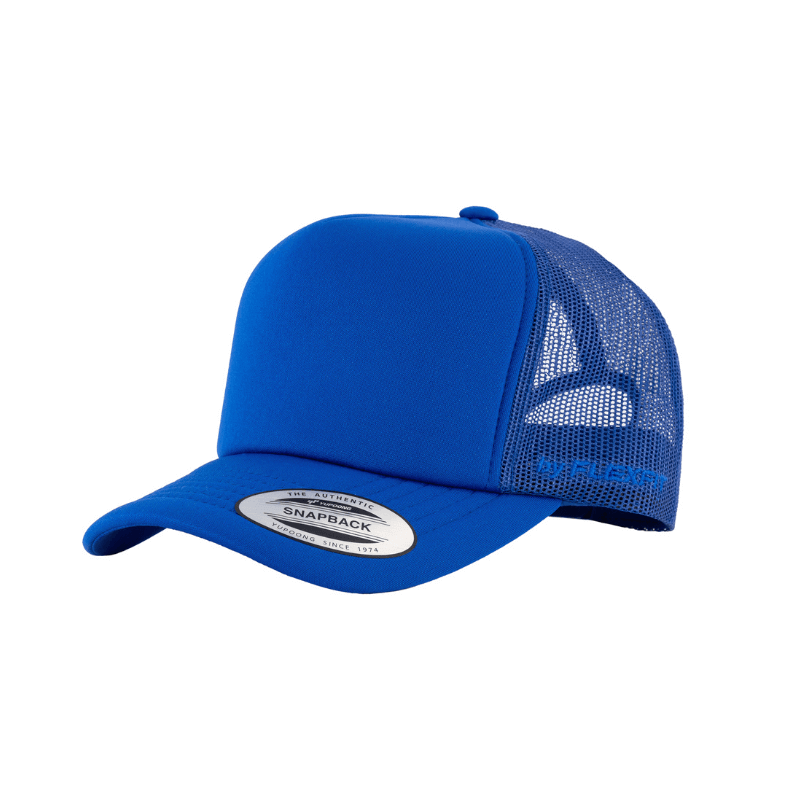 6700-RYL VZ Trucker Royal Blue Cap Adjustable Fit