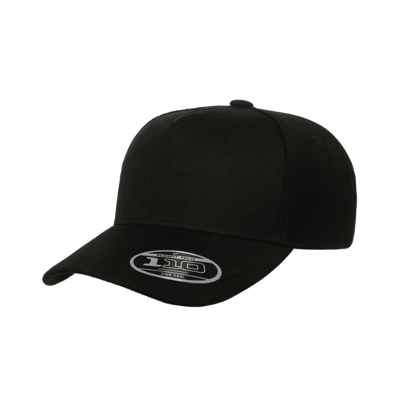 110AF-BLK 110 Fit Black Cap