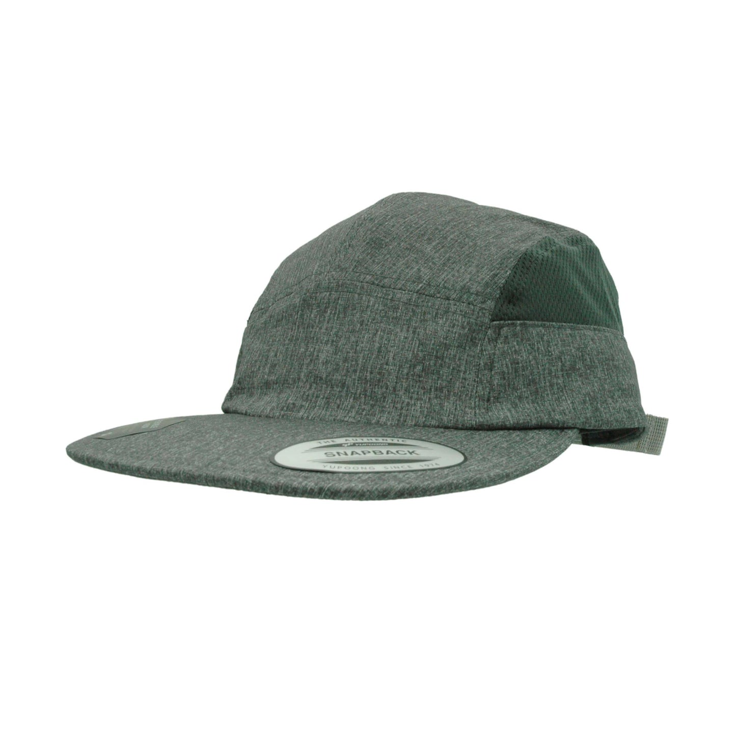 7005WR-HG Jockey Style Heather Grey Cap Water Repellent Adjustable Fit