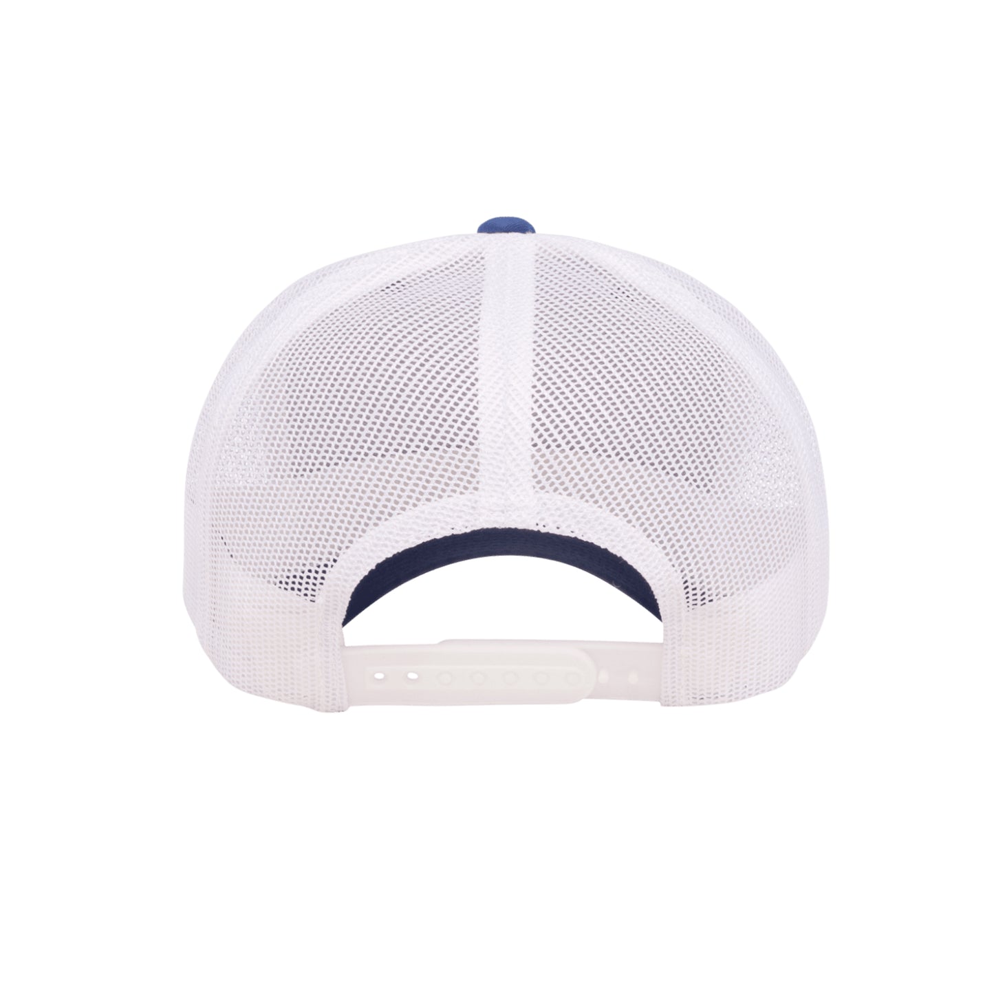 6606T-RYL/WHT Retro Trucker Royal Blue & White Cap Adjustable Fit