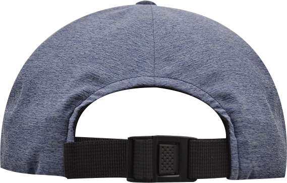 DELTA-PERF-ADJ-HN Delta Heather Navy Cap with Perforated Adjustable Fit
