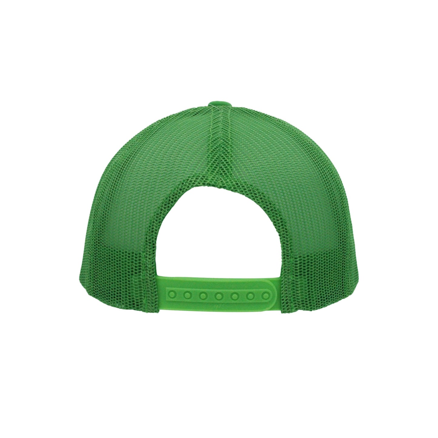 6606-N.YLW Retro Trucker Neon Green/Yellow Cap Adjustable Fit