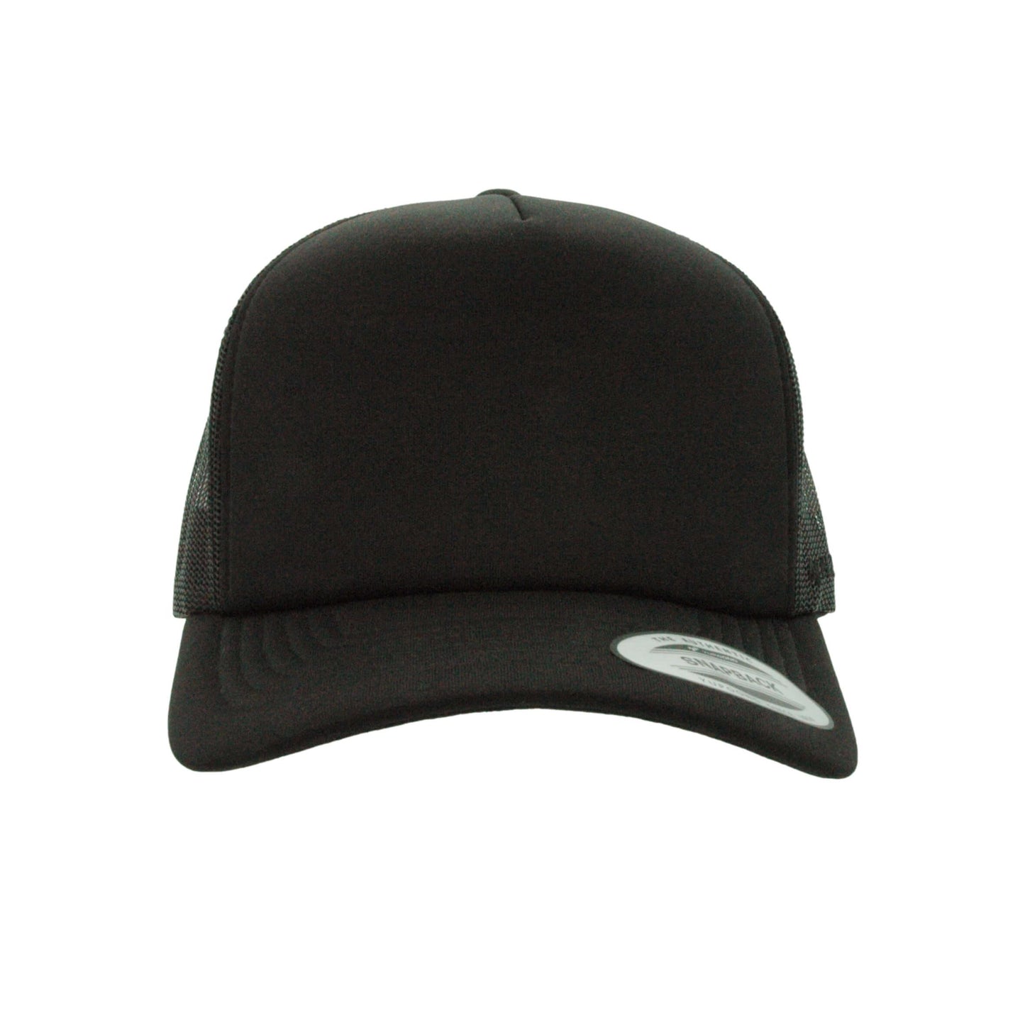 6700-BLK VZ Trucker Black Cap Adjustable Fit
