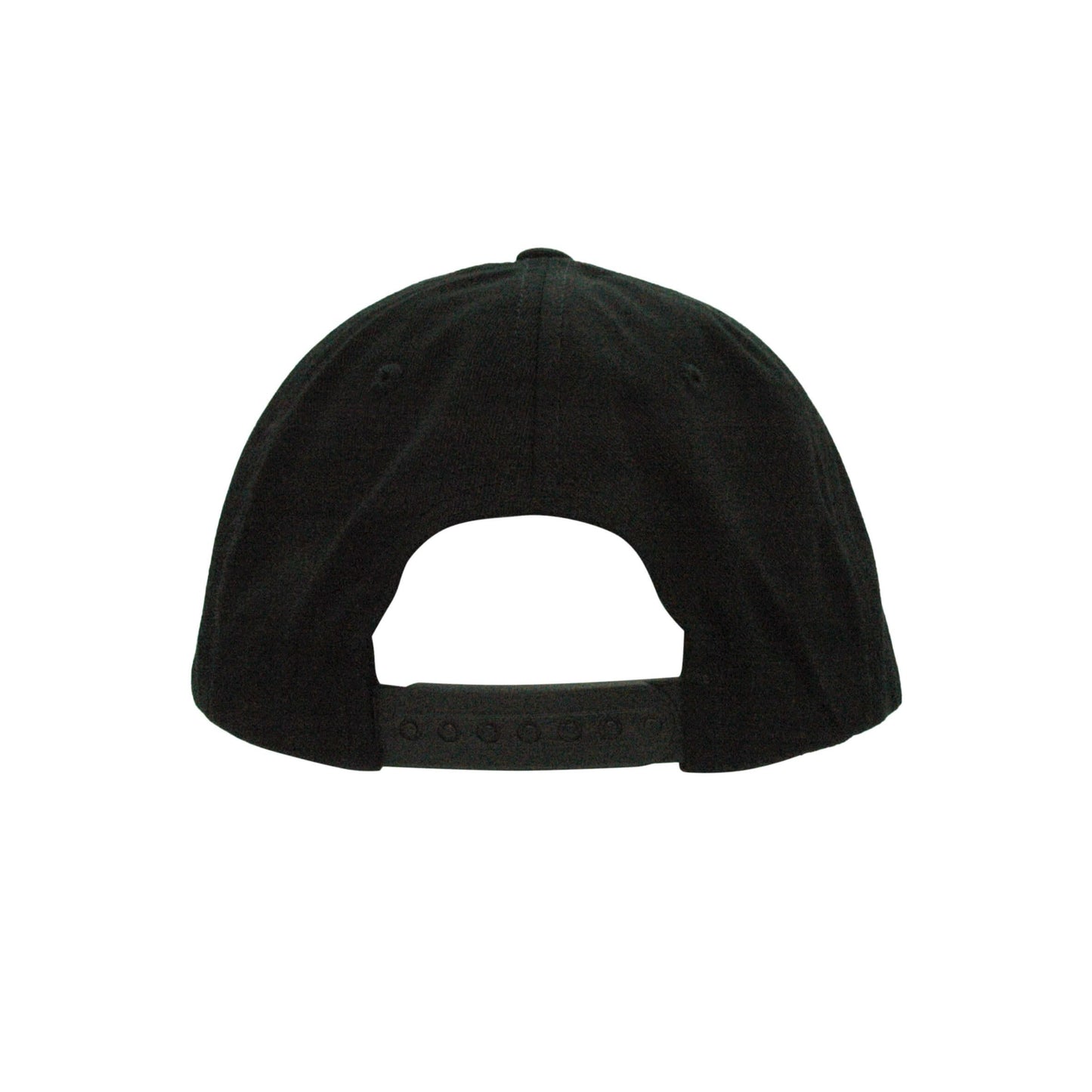 Pre-Order 6789C-BLK Curve Peak Snapback Black Cap