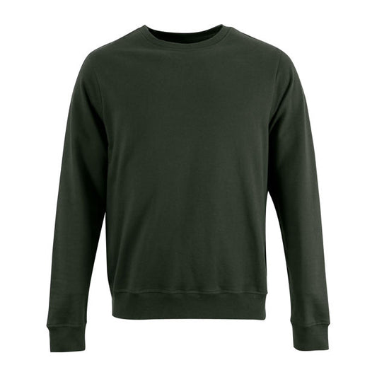 280g - Unisex 100% Cotton Sweater - Olive Green