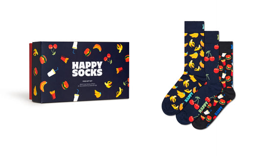 3-Pack Food Socks Gift Set (41-46)