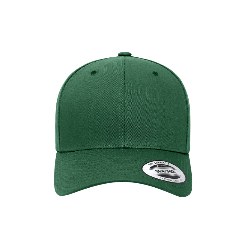 6389-SPR X-Cap Spruce Retro Cotton Blend Snapback Adjustable Fit