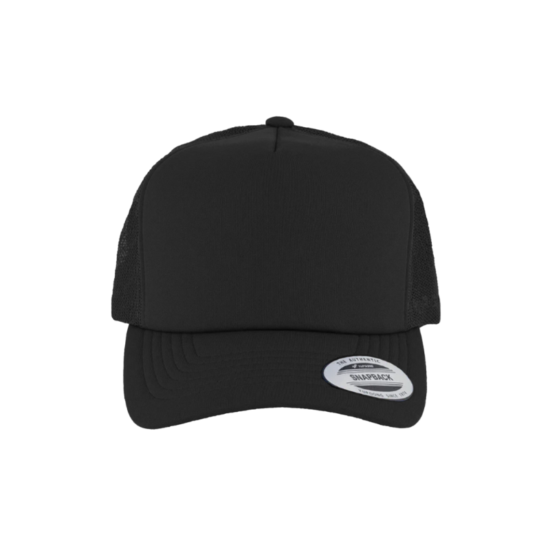 6700-BLK VZ Trucker Black Cap Adjustable Fit