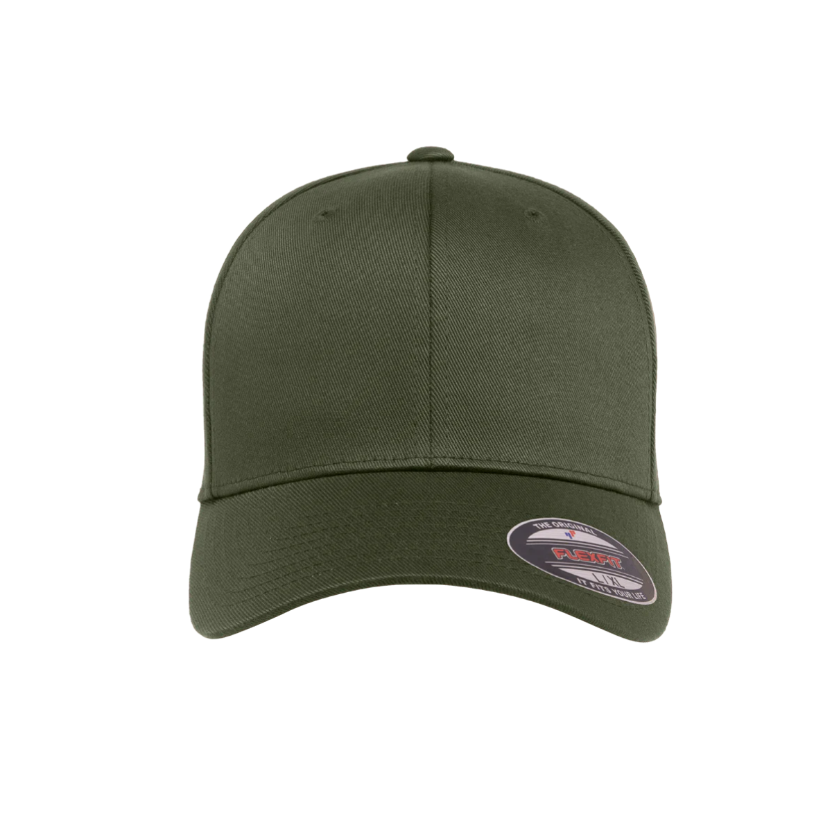 6277-OLV Baseball Olive Cap Fitted