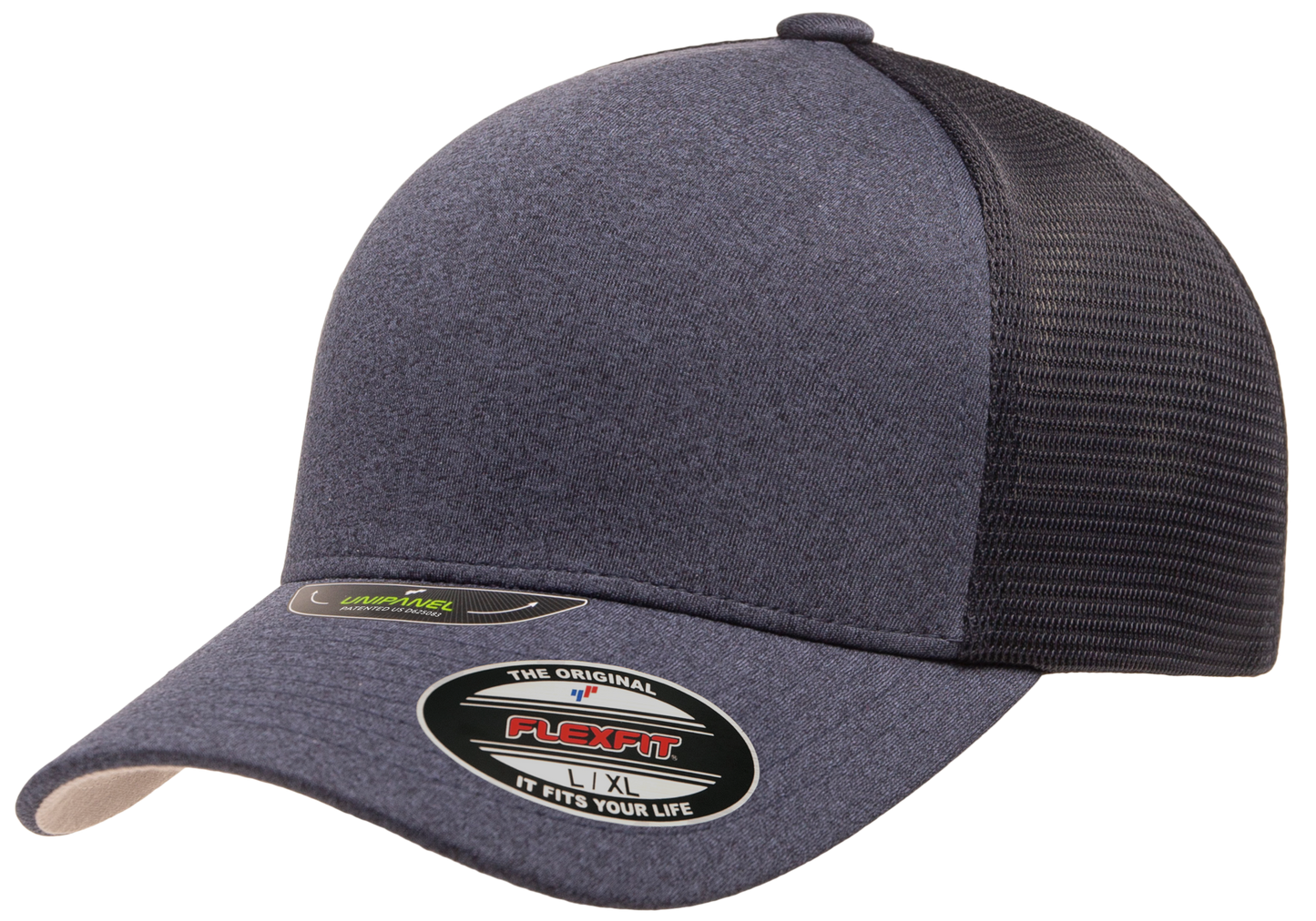 5511UP-NVY Unipanel Mesh Navy Cap Fitted