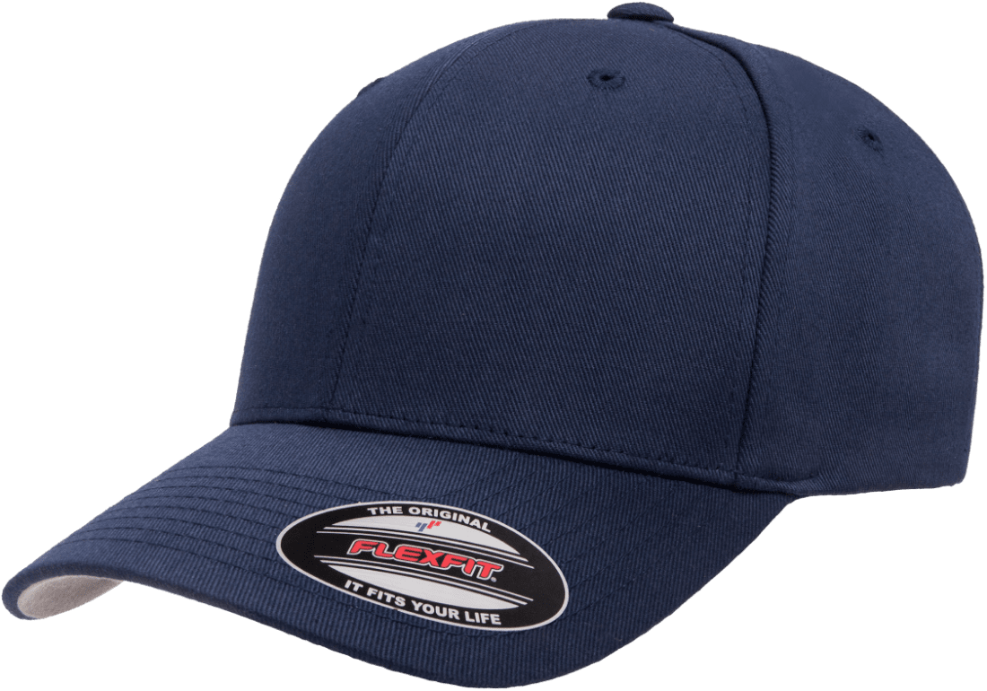 6277-NVY Baseball Navy Cap Fitted